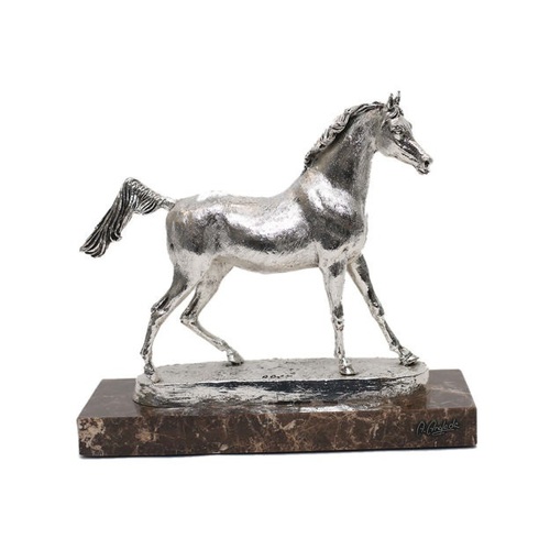 Silver Arabian Horse