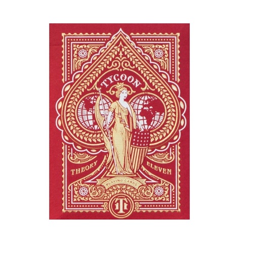 Tycoon Playing Cards Red