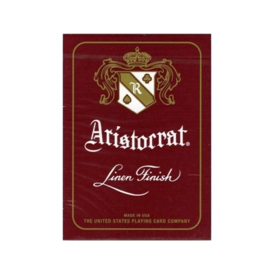 Aristocrats Red Playing Cards