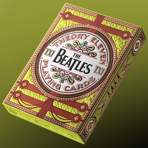 The Beatles Playing Cards - Green