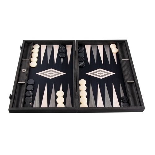 Pearly Grey Vavona Backgammon Medium