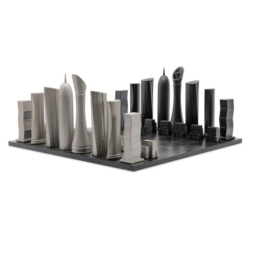 Skyline Chess Stainless Steel Doha