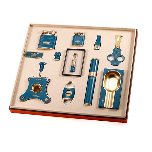 Blue Cigar Accessories Gift Set