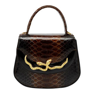 Snake Bag with Cubic Zirconia