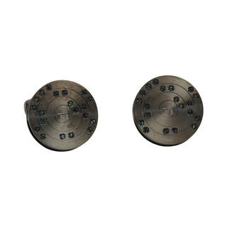 Ti22 - Metallic Grey Cufflinks