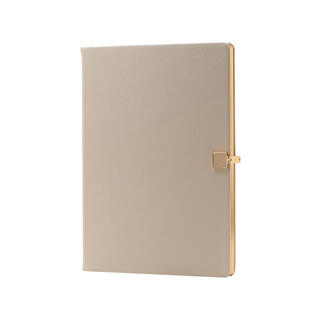 Notebook Grey & Gold A4