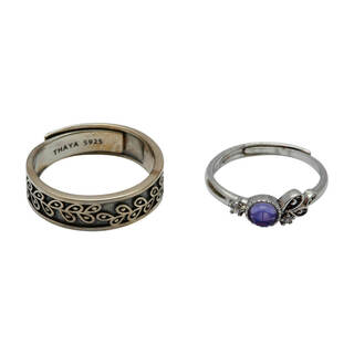 Provence Design Couple Rings