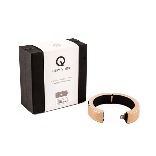 Q Design Rosegold charging Bracelet