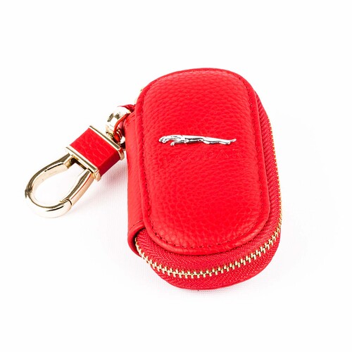 Jaguar Red Key Chain