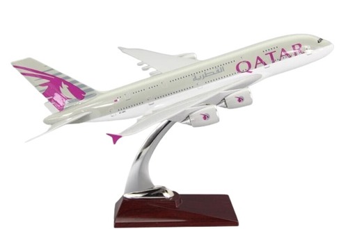 36CM Qatar Airbus Plane Model