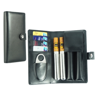 Leather Cigar Accessories Set
