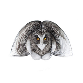 The Guardian Owl Glass Decor