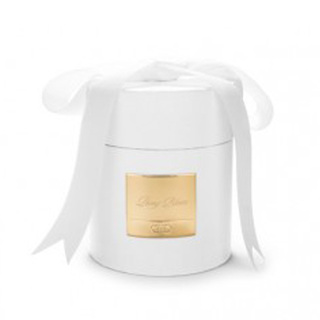 Peony Bloom  White & Gold Candle