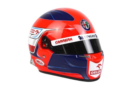 Robert Kubica Alfa Romeo Racing 2021 Mini Helmet