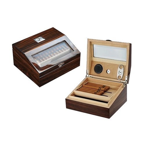 Walnut Wooden Cigar Cabinet