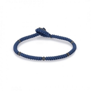 Snake Knot Bracelet Navy Blue