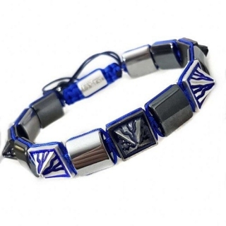 Volcano Series Bracelet - Blue/Silver